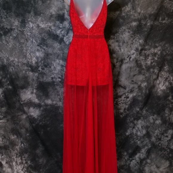 Primavera couture romper with over skirt - Picture 2 of 2